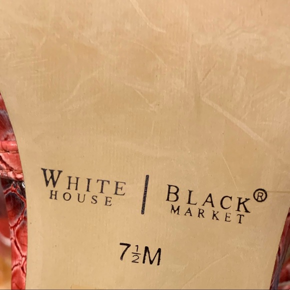 White House Black Market - Strappy Sandals- Sz 7.5 - Picture 4 of 5